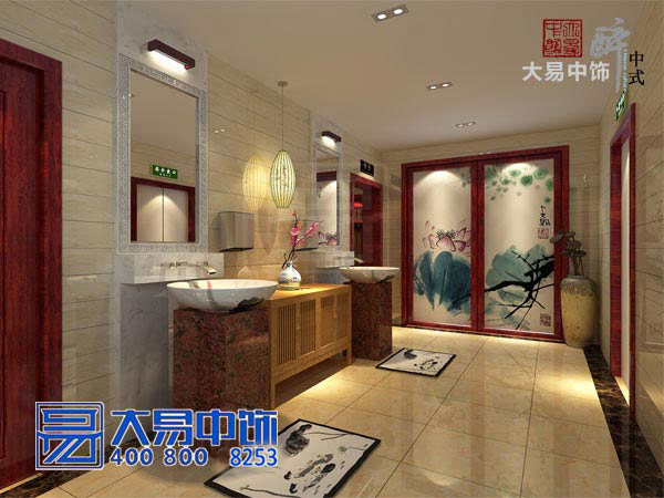 上?，F代新中式會(huì )所裝修效果圖